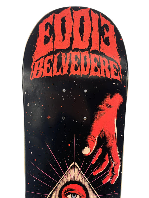 Eddie Belvedere Psychic Pro deck - Death Skateboards - choose your size - Woodchuck Laminates