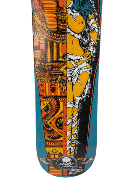 Dan Cates Mummy Blue - Skateboard Deck- Death Skateboards - choose
