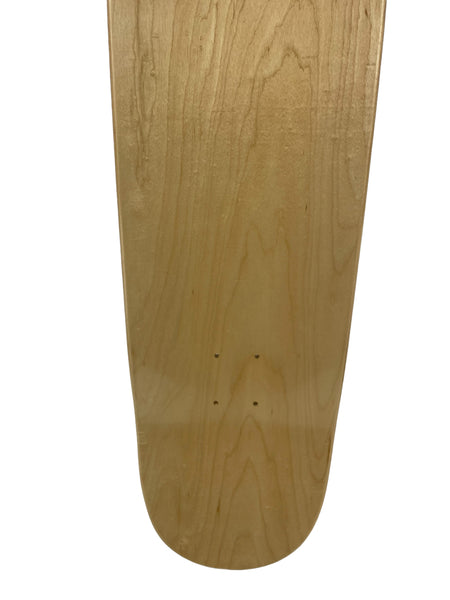 BLUNT Pool shape Hardrock skateboard blank Natural - 8.625