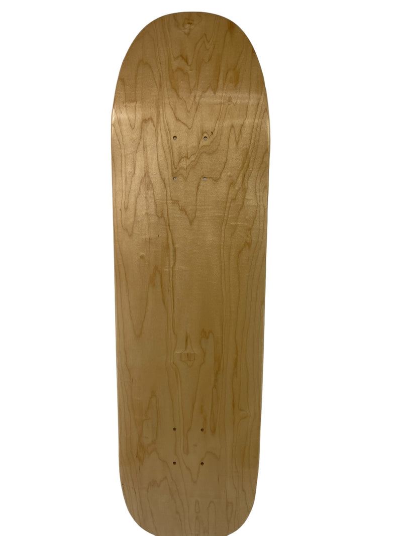 BLUNT Pool shape Hardrock skateboard blank Natural - 8.625" SHAPE TS4325 - Woodchuck Laminates