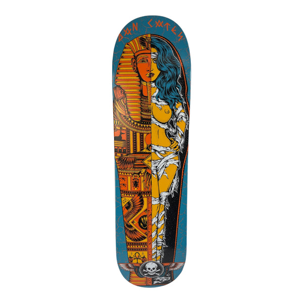 Dan Cates Mummy Blue - Skateboard Deck- Death Skateboards - choose