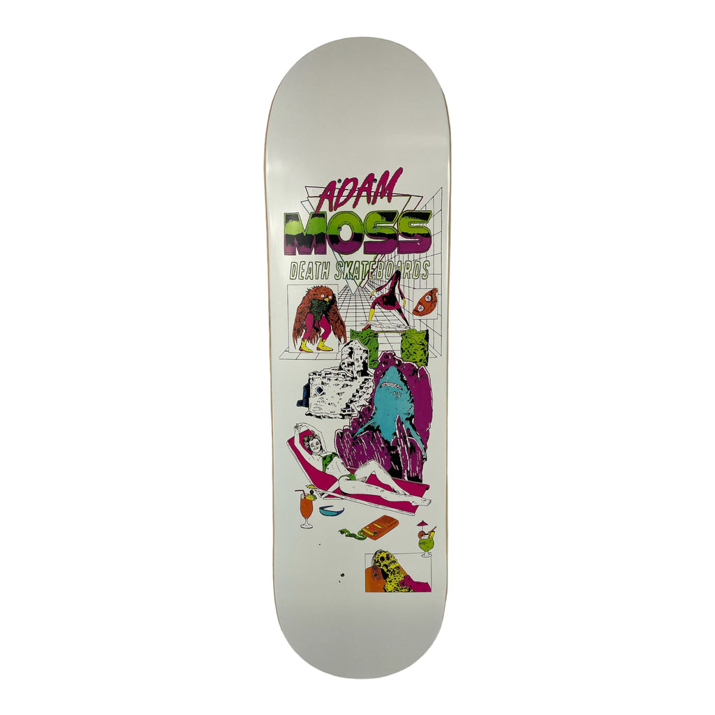 Adam Moss Shark Pro deck - Death Skateboards - choose your size - Woodchuck Laminates