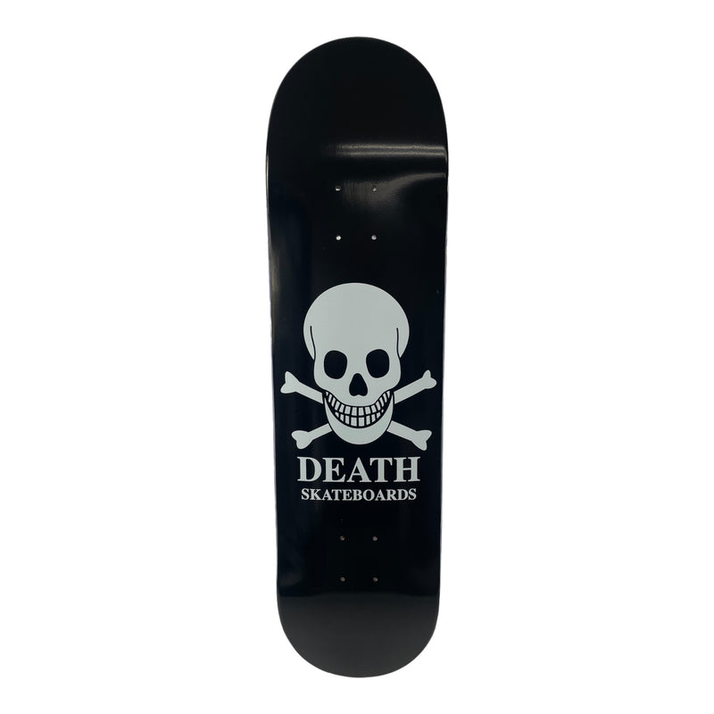DEATH OG Black SKULL SKATEBOARD DECK- Death Skateboards - choose your size