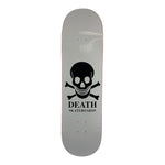 DEATH OG White SKULL SKATEBOARD DECK- Death Skateboards - choose your size