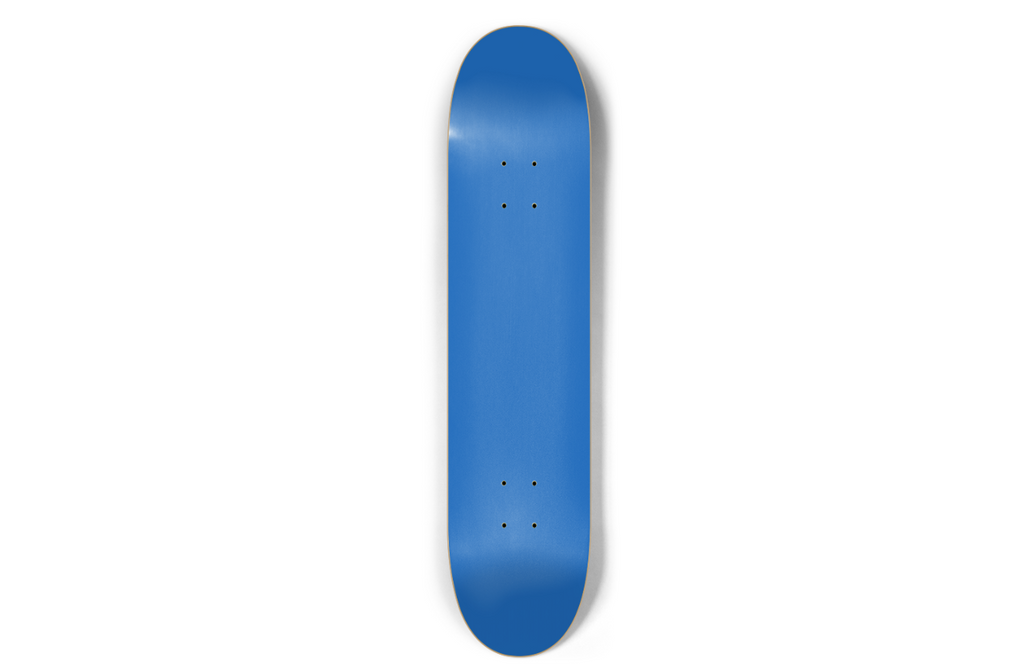 Custom CHANNEL Pool shape Hardrock skateboard blank Natural - 9.125" SHAPE TCS6325 - Woodchuck Laminates