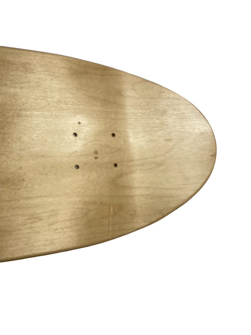 CHANNEL Pool shape Hardrock skateboard blank Natural - 9.125" SHAPE TCS6325 - Woodchuck Laminates