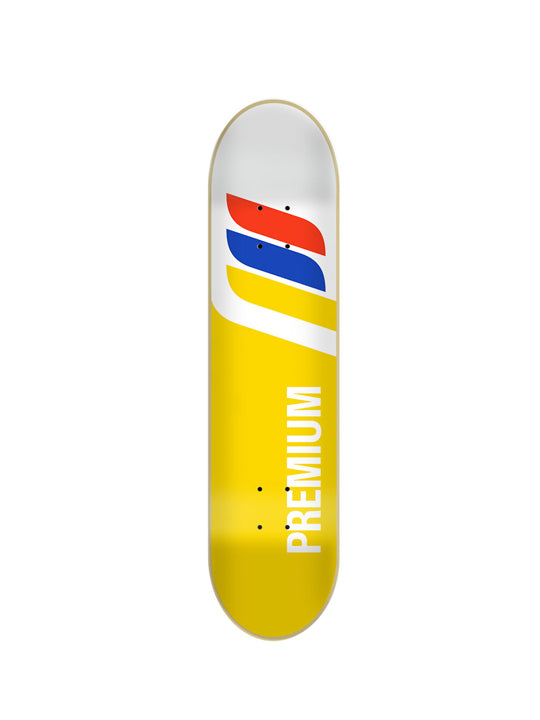 Team Logo Yellow Premium skateboards - choose your size - Woodchuck Laminates