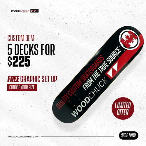 Custom OEM Printed Skateboards PACKAGES