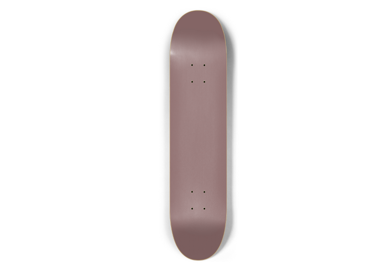 Custom Hardrock skateboard blank 2 stains - 8.125 SHAPE: C738181