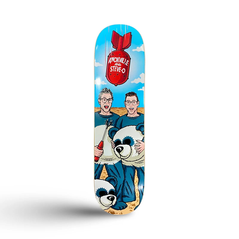 Steve-O & Johnny Knoxville OFFICIAL Collab Deck 8.25"