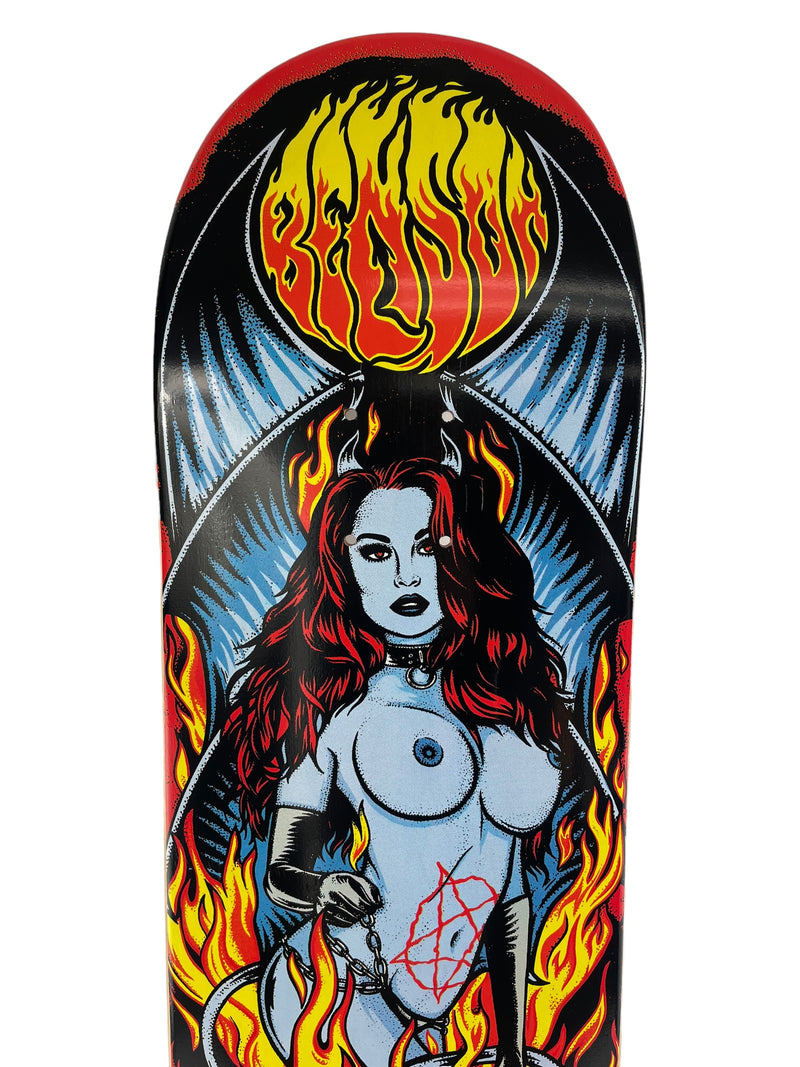 Benson Devil Woman Pro deck - Death Skateboards - choose your size - Woodchuck Laminates