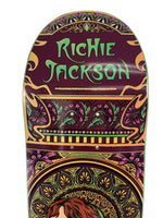 Richie Jackson Art Nouveau deck - Death Skateboards - choose your size - Woodchuck Laminates