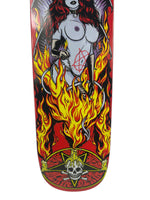 Benson Devil Woman Pro Deck - Death Skateboards POOL Shape 8.9 "
