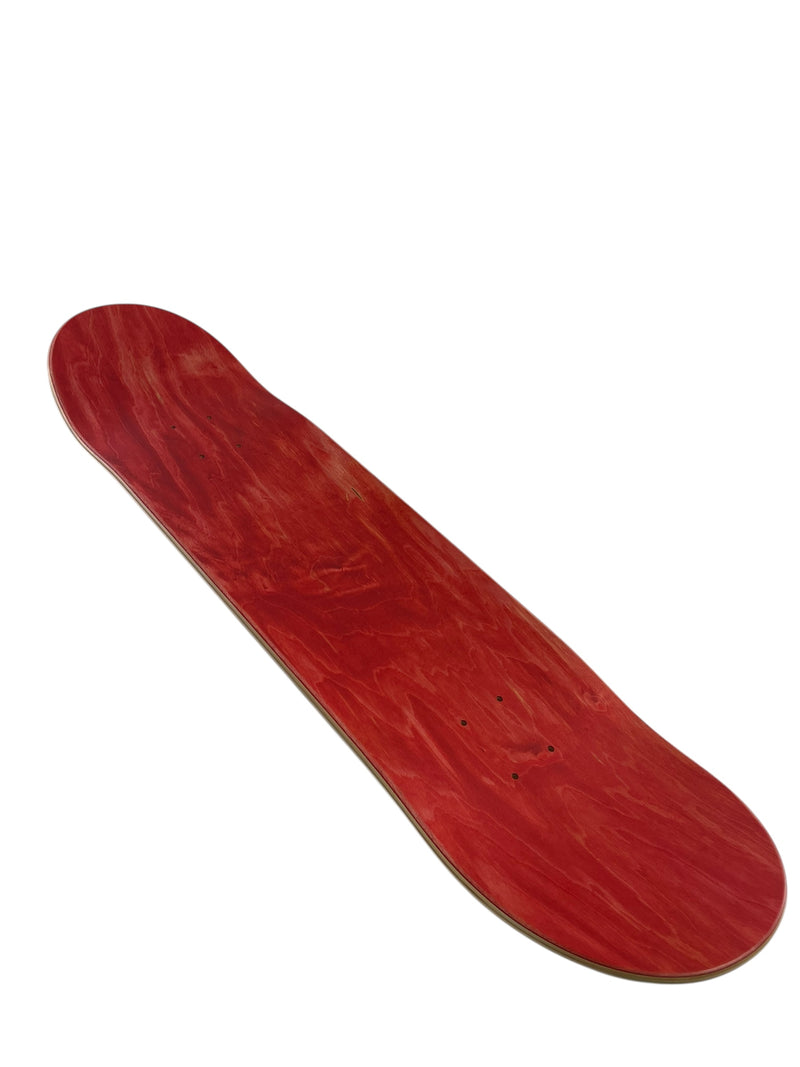 Hardrock skateboard blank 2 stains - 8.5 SHAPE: S78185 SYMMETRICAL