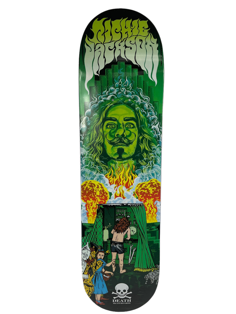 Richie Jackson Smoke & Mirrors Pro deck - Death Skateboards - choose your size - Woodchuck Laminates