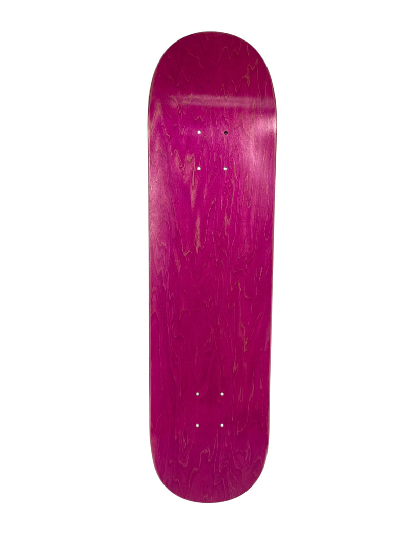 Hardrock skateboard blank 2 stains - 8" SHAPE: S7818 SYMMETRICAL