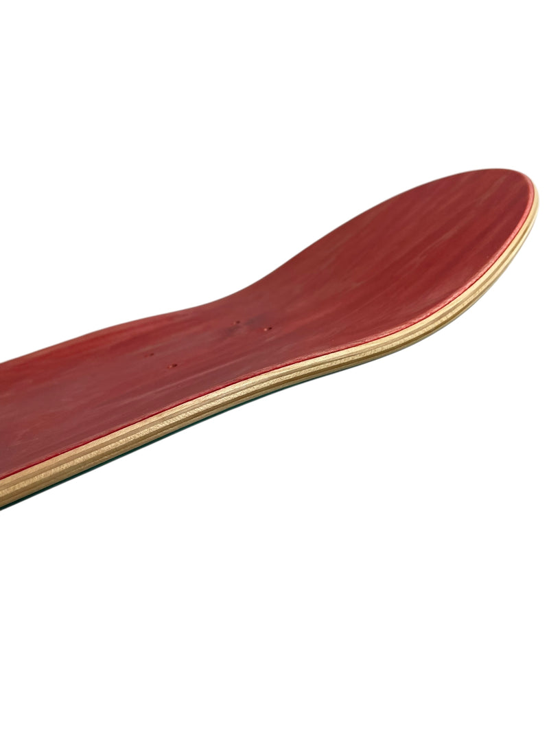 Hardrock skateboard blank 2 stains - 8.5 SHAPE: S78185 SYMMETRICAL