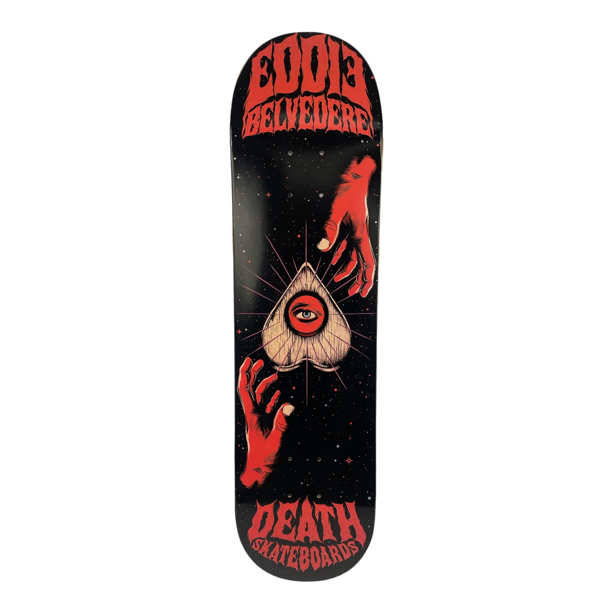 Finger Skate Deck Skateboard Death 'Mummy Pro' Dan Cates – Misura 8,5", Completo Di Grip Tape, Spedizione Gratis Deck Death Skateboards - Foto 7