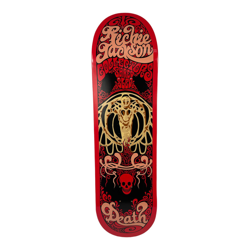 RICHIE JACKSON COLLECTOR  Pro deck - Death Skateboards - choose your size - Woodchuck Laminates