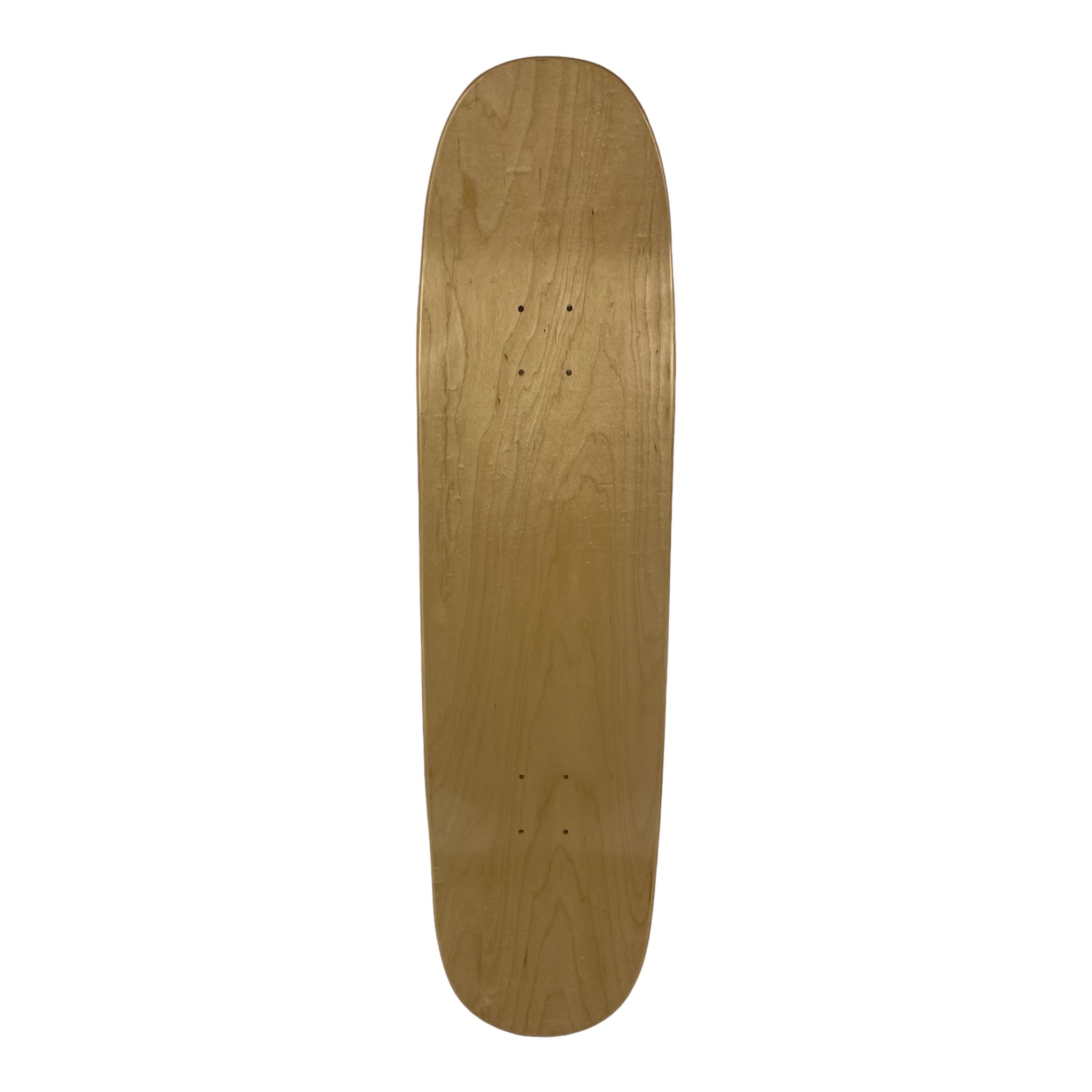 BLUNT Pool shape Hardrock skateboard blank Natural - 8.625