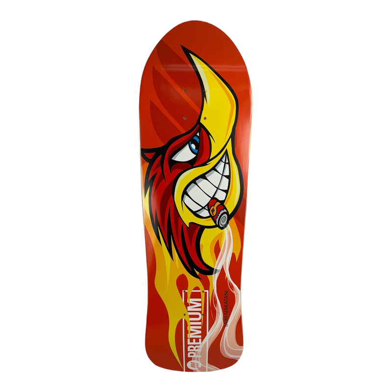 WOODY WOODPECKER RACING TAIKI PREMIUM Skateboards CHANNEL POOL Shape 9.125 " - Woodchuck Laminates