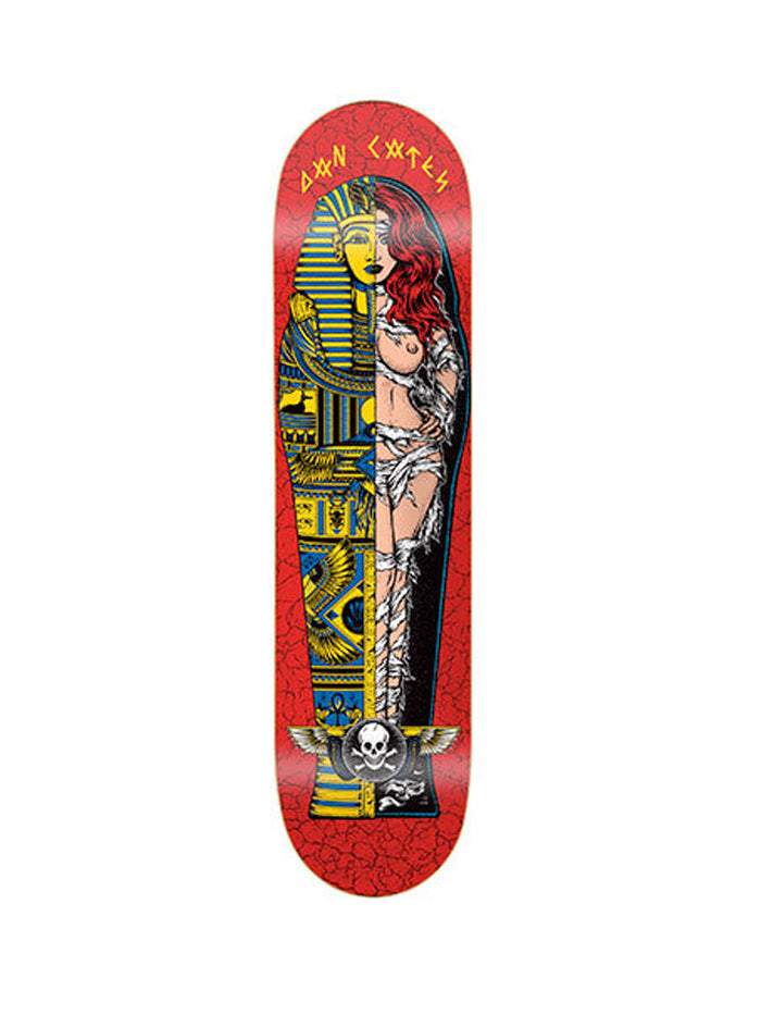 Dan Cates Mummy  Pro deck - Death Skateboards - choose your size - Woodchuck Laminates