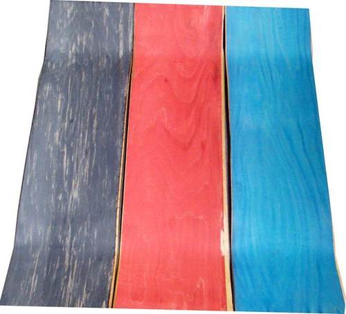 Skateboard pressed veneer uncut 7 ply 9.5 x 35" - Woodchuck Laminates