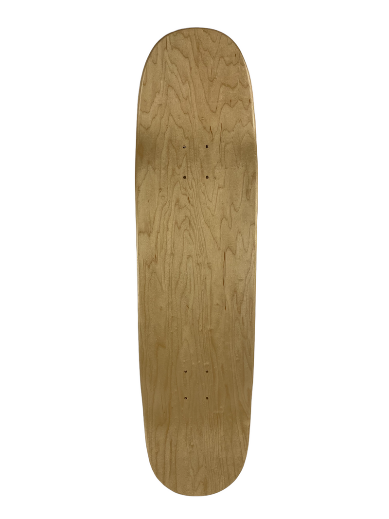 BLUNT Pool shape Hardrock skateboard blank Natural - 8.625" SHAPE TS4325 - Woodchuck Laminates