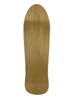 CHANNEL Pool shape Hardrock skateboard blank Natural - 9.125" SHAPE TCS6325 - Woodchuck Laminates