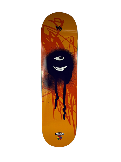 SPRAYPAINT-ORANGE Premium skateboards - choose your size - Woodchuck Laminates