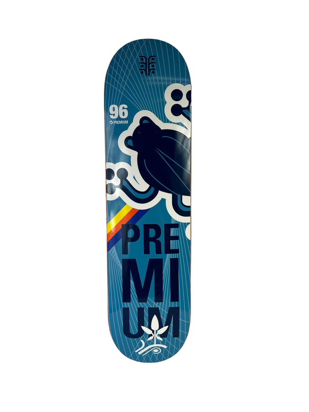 NATURIA BLUE FROG Premium skateboards - choose your size - Woodchuck Laminates