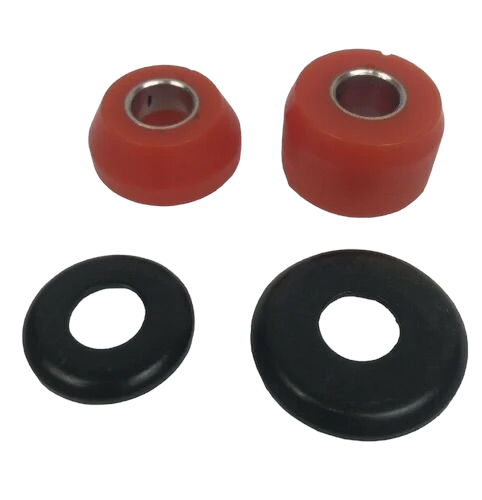 Bones Style Skateboard Bushings By Grind King - Orange Medium 95a - Woodchuck Laminates