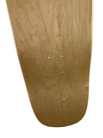 Pool shape Hardrock skateboard blank NATURAL - 9 SHAPE LF4221 - Woodchuck Laminates