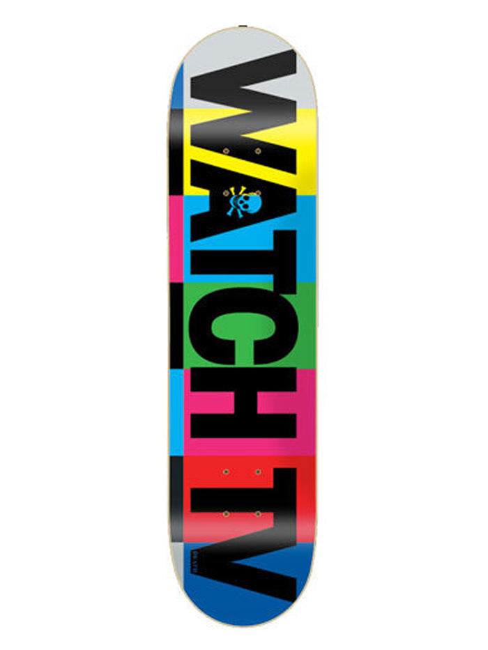Watch TV - Death Skateboards - choose your size - Woodchuck Laminates